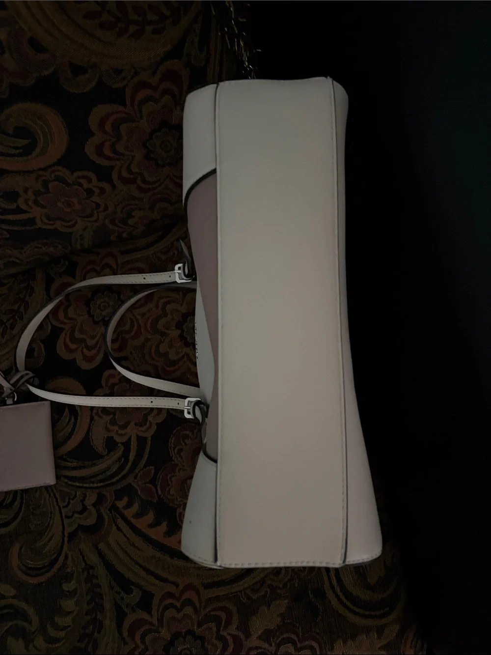 Guess Handbag Ivory and Mauve
